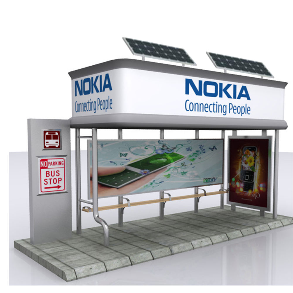 popular design modern solar bus stop