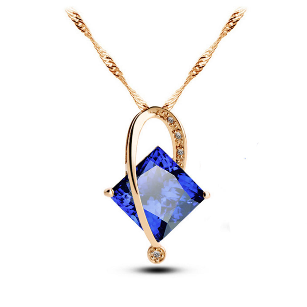 product-Clarity cubic stone wholesale necklace bijou 925 silver jewelry-BEYALY-img-3