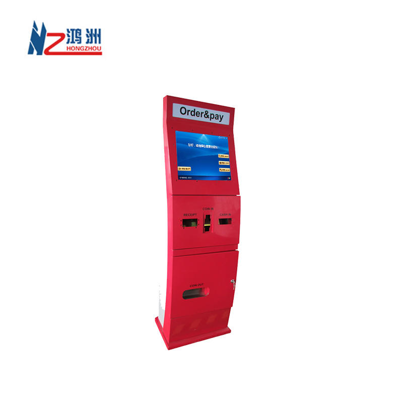 Hot sale PC android bill acceptor payment kiosk manufacturer