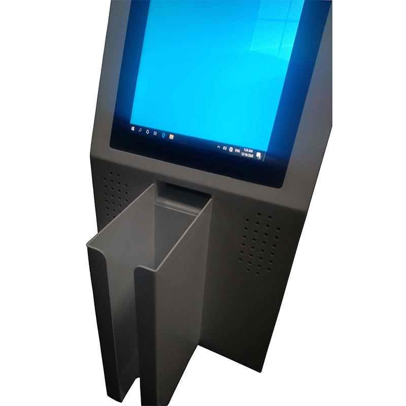 interactive card distribution kiosk for subdistrict