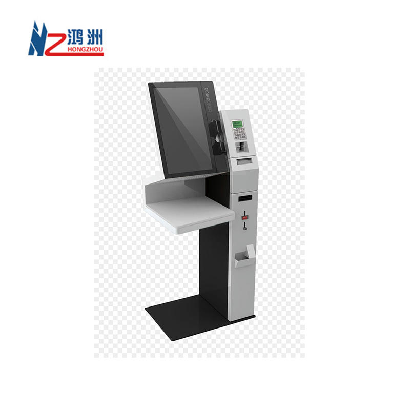 one stop self service stand alone high brightness library kiosk
