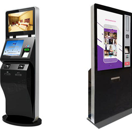 LED display mall design kiosk with android system in shopping mall