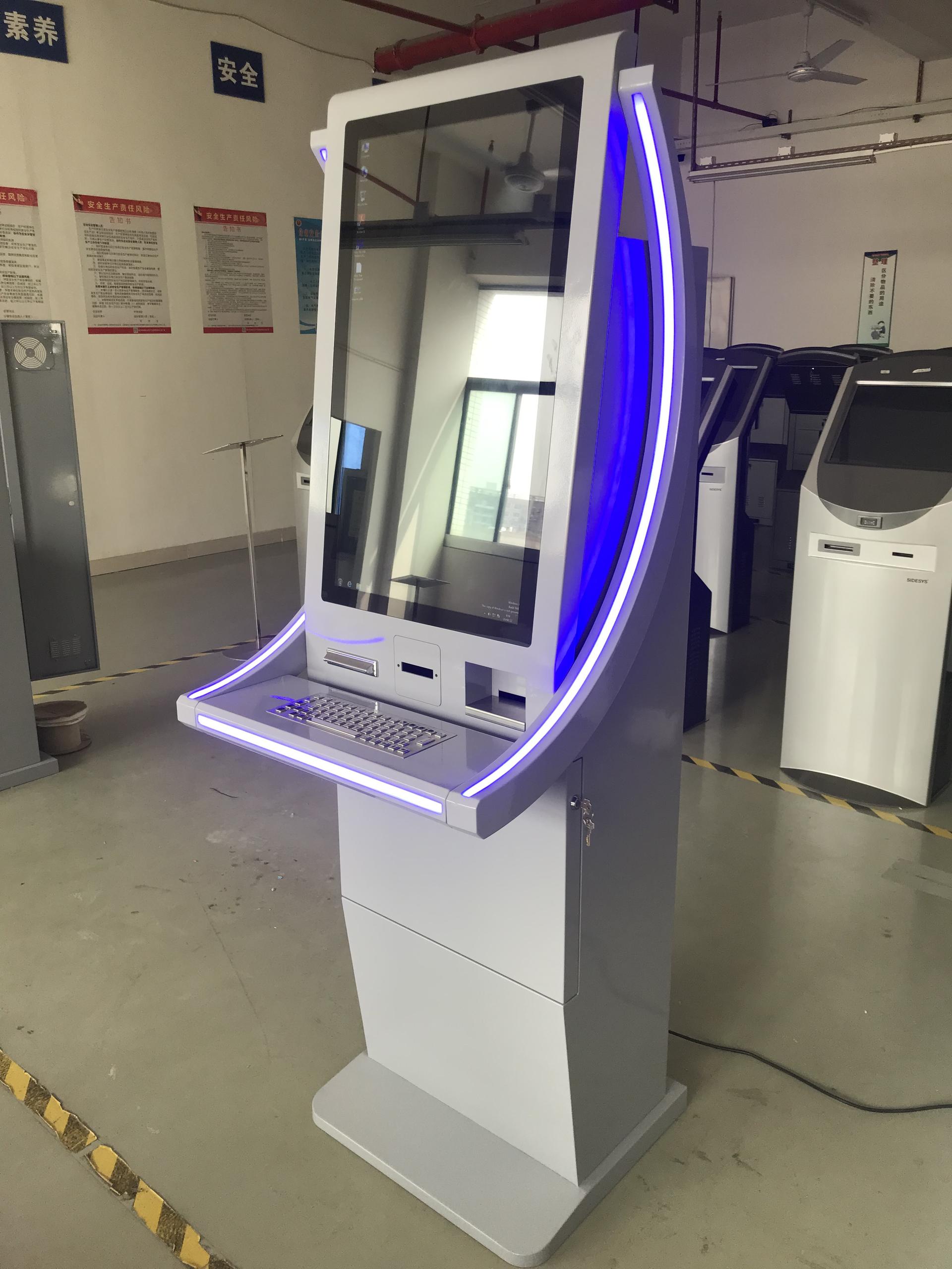 Prepaid Card Printing Kiosk with Recharge Dispenser