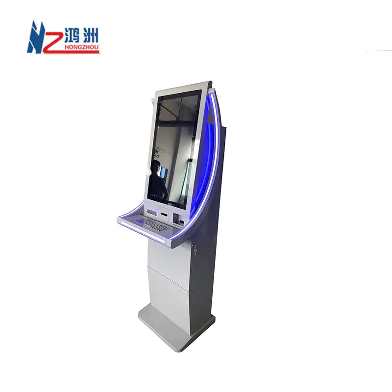 Cash Validator Dispenser Barcode Scanner Rfid Reader Payment Interactive Kiosk