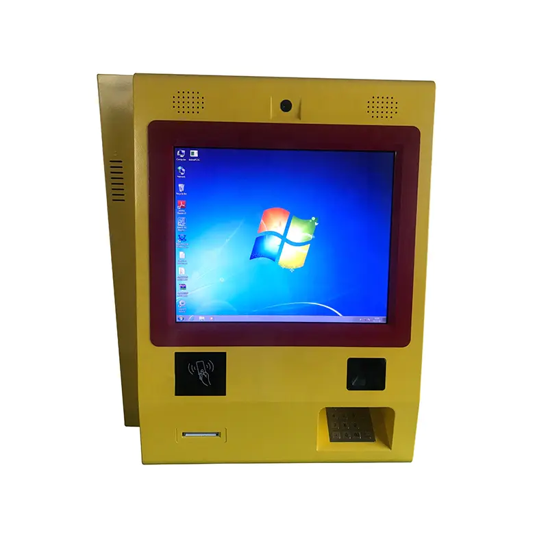China kiosk manufacturer smart wall mounted cash payment Kiosk