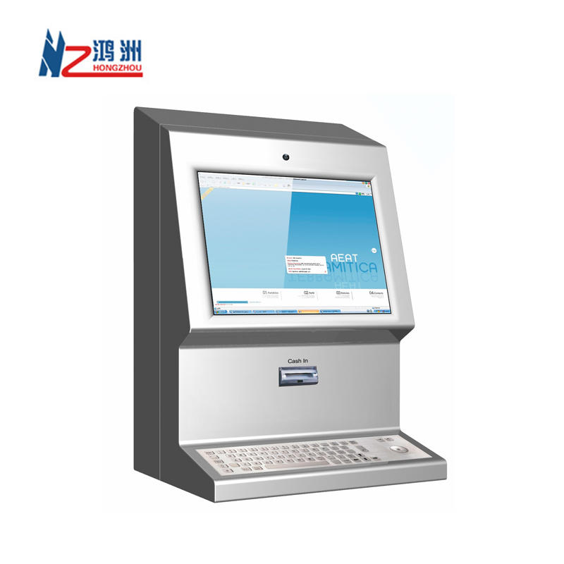 Wall Mounted Payment Kiosk With Printer and Card reader