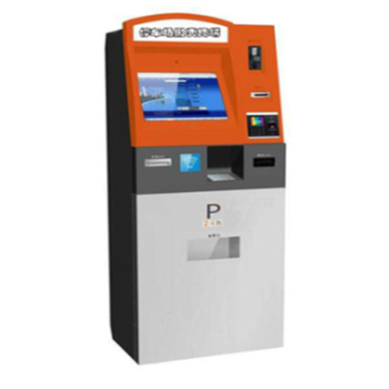 smart self service kiosk for parking lot with printing function