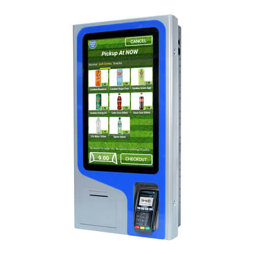 Freesranding payment interactive self service ordering Kiosk