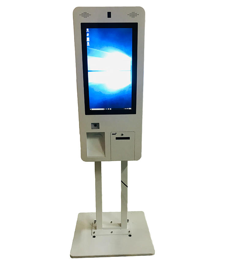 smart 32'' touchscreen resaurant quick food online self ordering kiosk