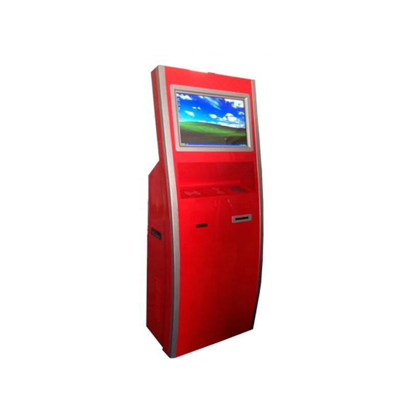 32 inch floor stand ordering machine Windows OS payment kiosk bill acceptor