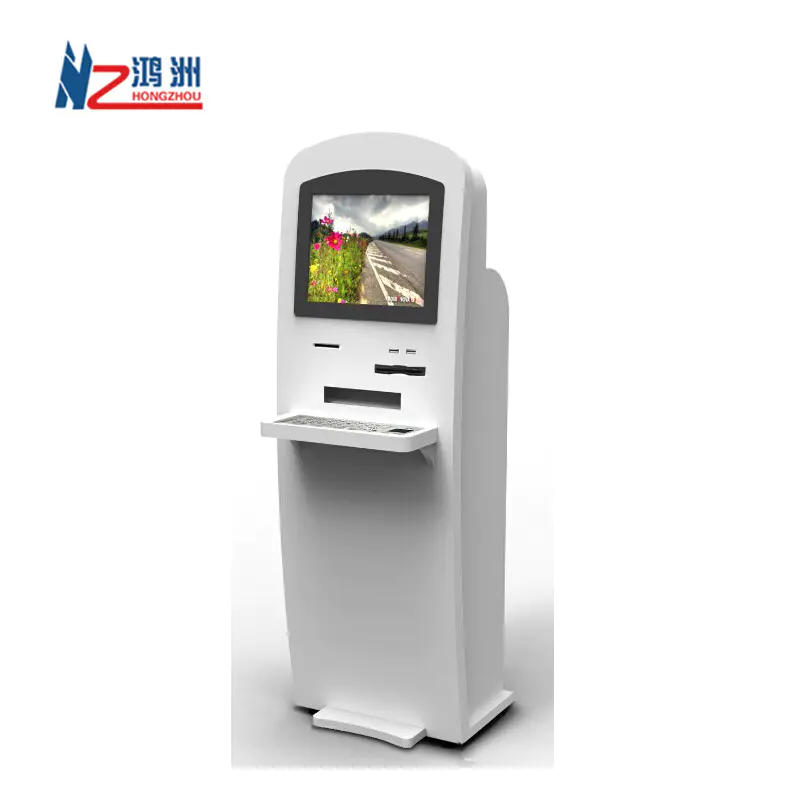 Windows PC internet kiosk with card scanner for library