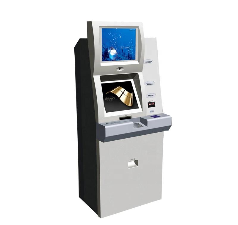 Capacitive touchscreen self service payment kiosk in banking Shenzhen manufacturer for sale