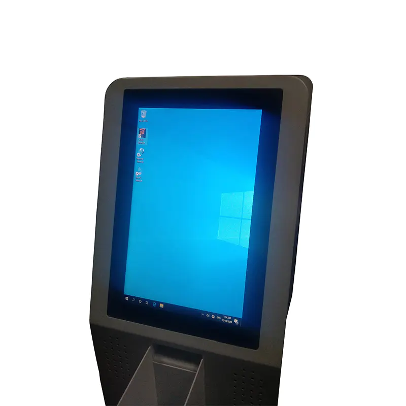 desktop card distribution kiosk for floating population management