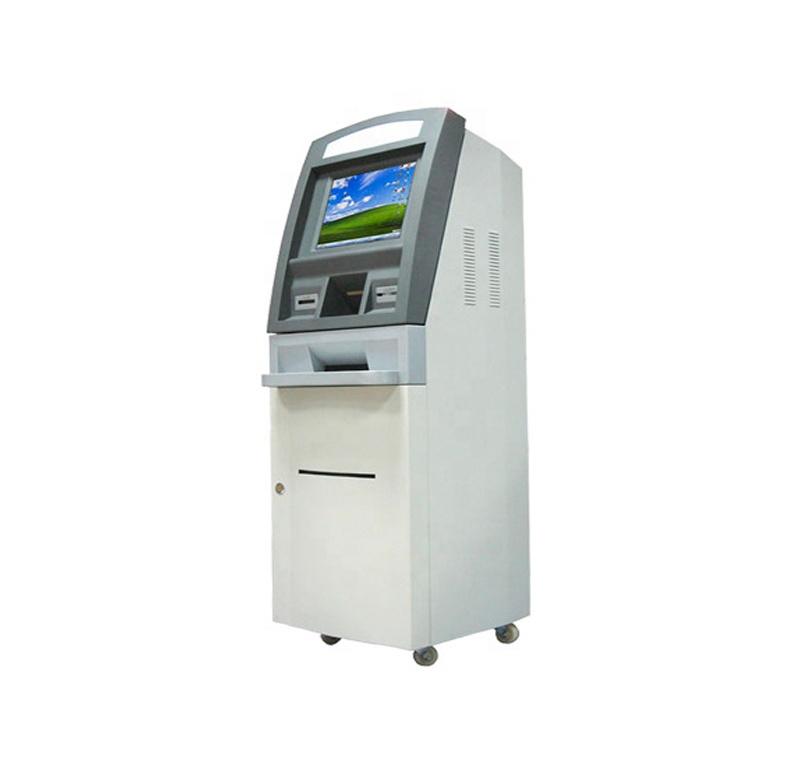 Smart automobile floor standing kiosk machine with self payment function