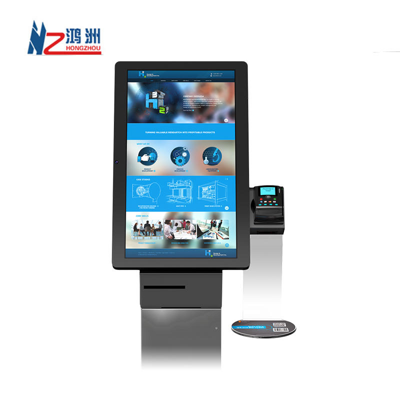 Ticket Vending Machine Ordering Kiosk,Fast Food Restaurant Wall Mounted Self Service Payment Kiosk