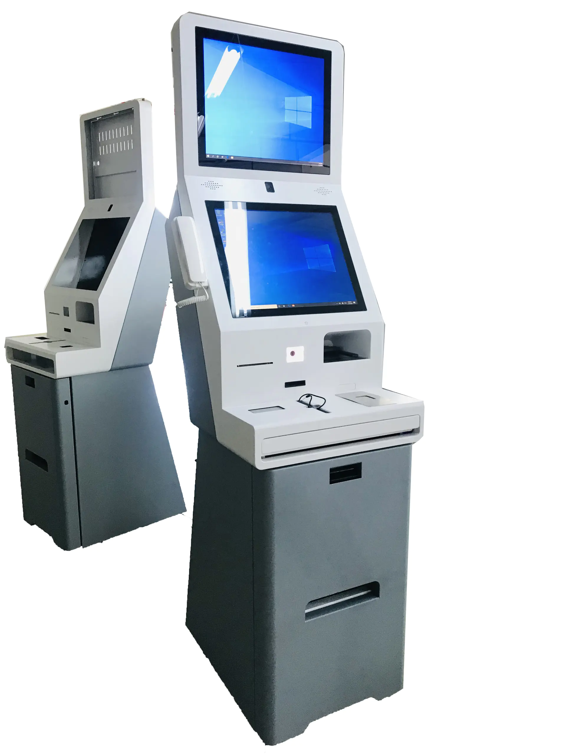 Hotel Self service payment kiosk with room card dispenser