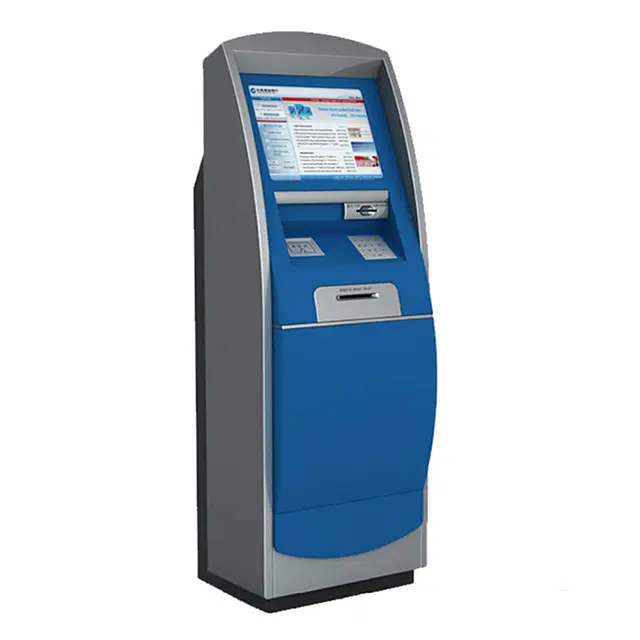 Self service check in hotel ordering ticket printer kiosk touch hotel key card dispenser kiosk