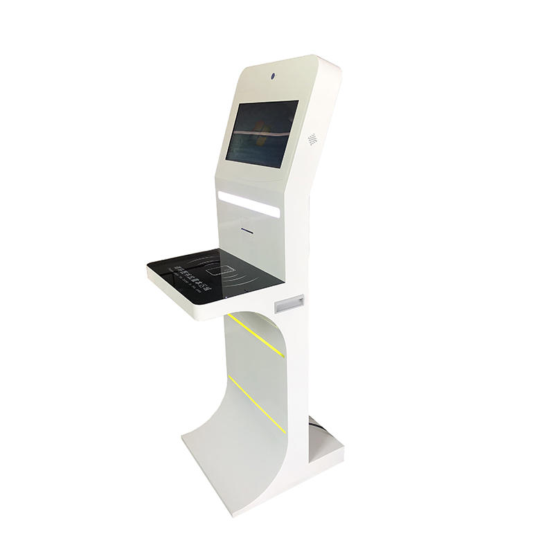17 inch touchscreen library kiosk for return and borrow books