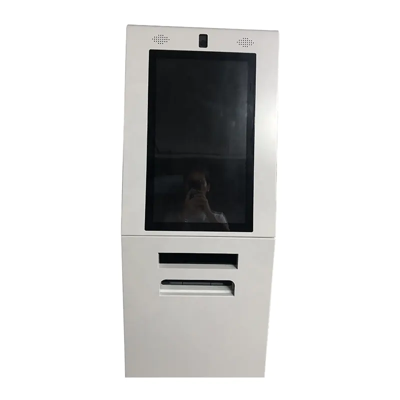 Self serviceA4 printer kiosk with document scanner and camera