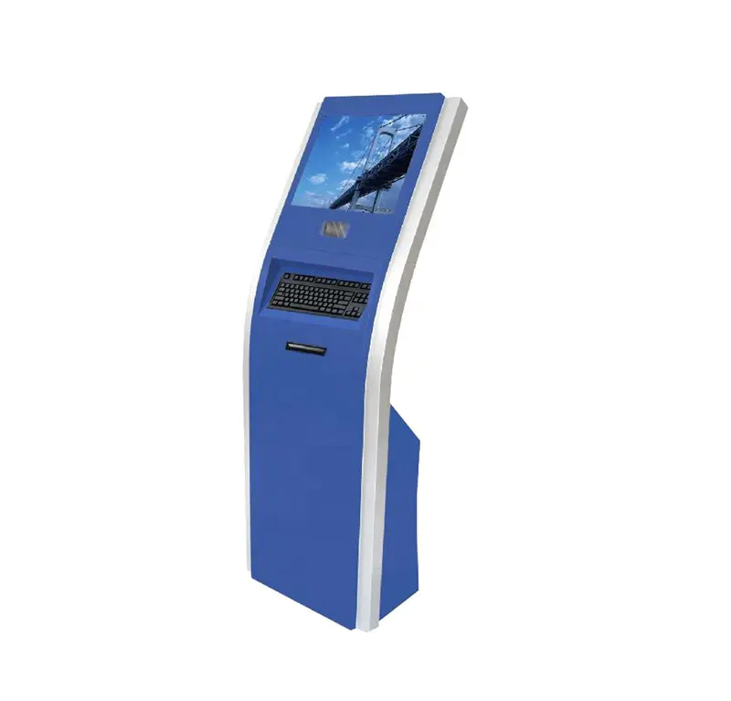 Shenzhen China self service cash register kiosk with thermal printer indoor