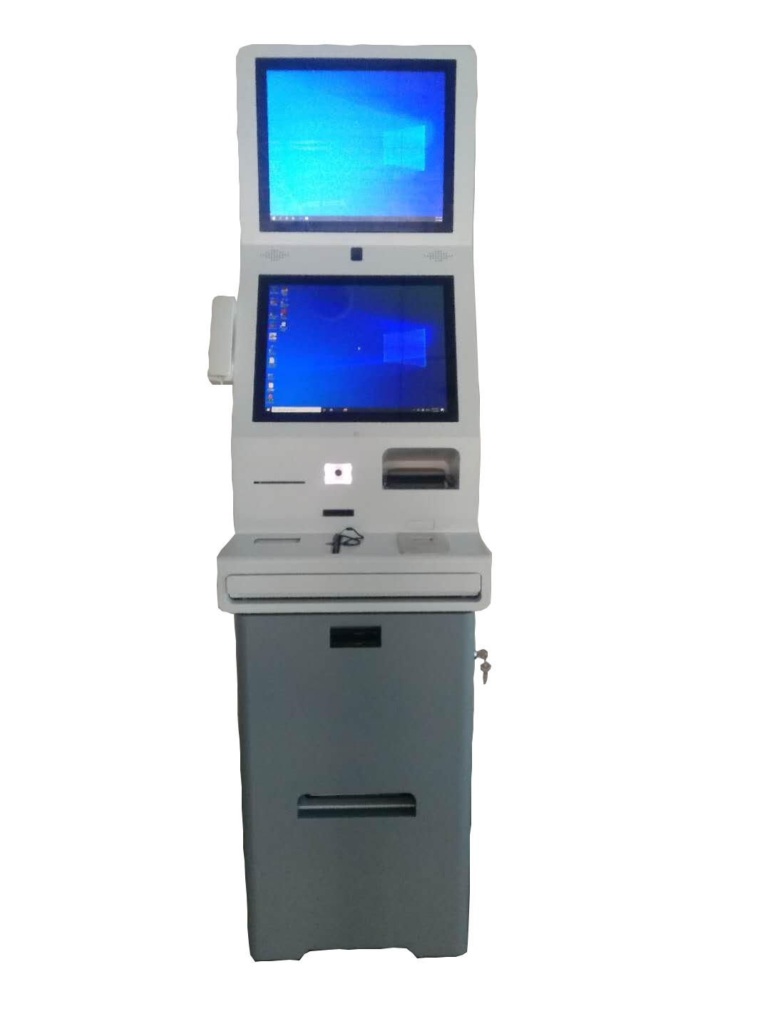 Cash Payment ATM Machine Touchscreen Checkin Kiosk For Hotel