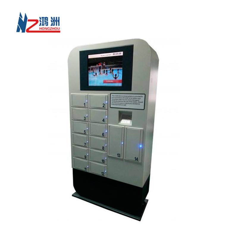 Promotions Touch screen Mobile Charging Kiosk With Payment System