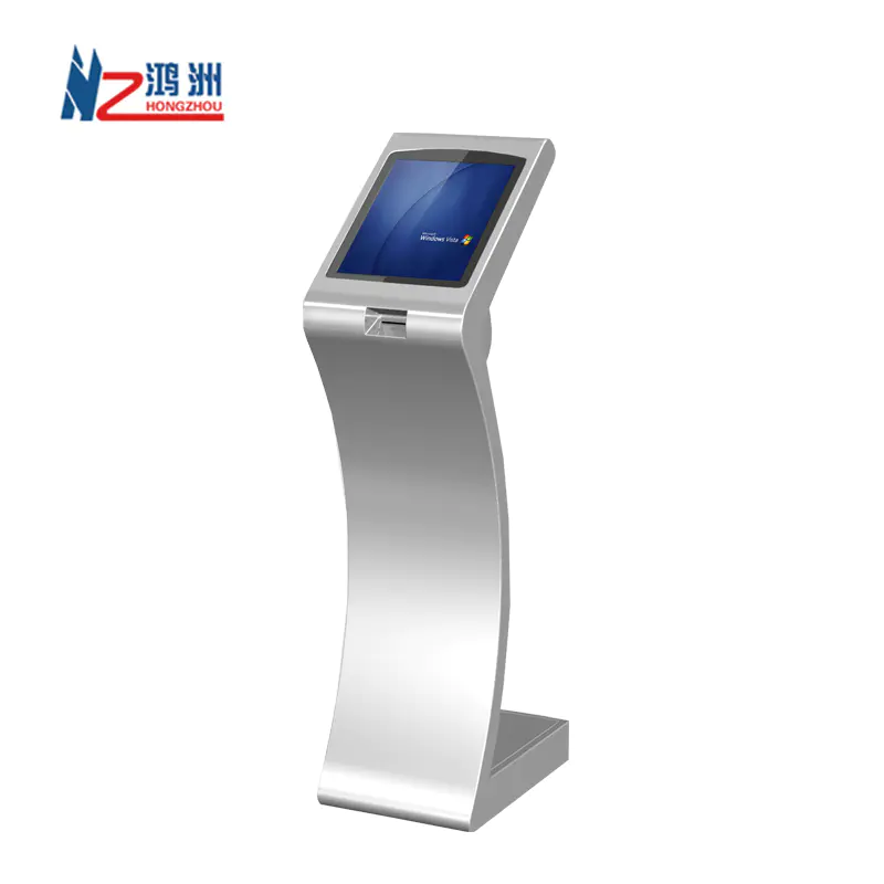 Best quality free standing payment kiosk with QR code reader