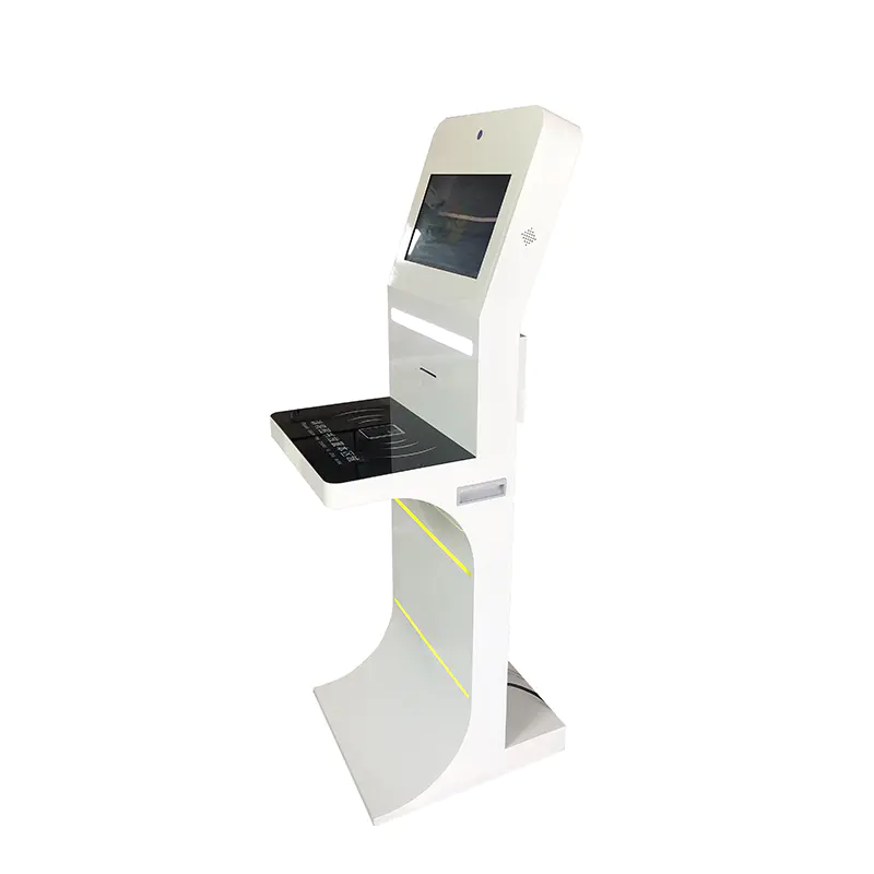 UHF RFID Modern Library Touch Screen Self-service Kiosk