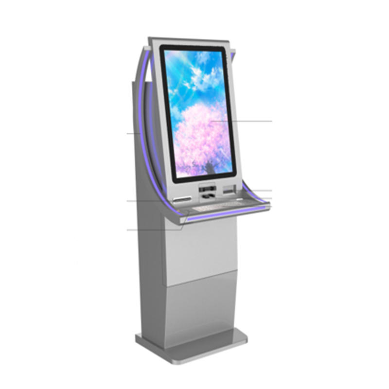 receipt printing kiosk with QR code scanner