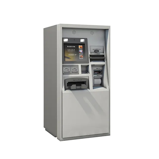 Hot selling wall mounted cash acceptor self-service bill payment kiosk