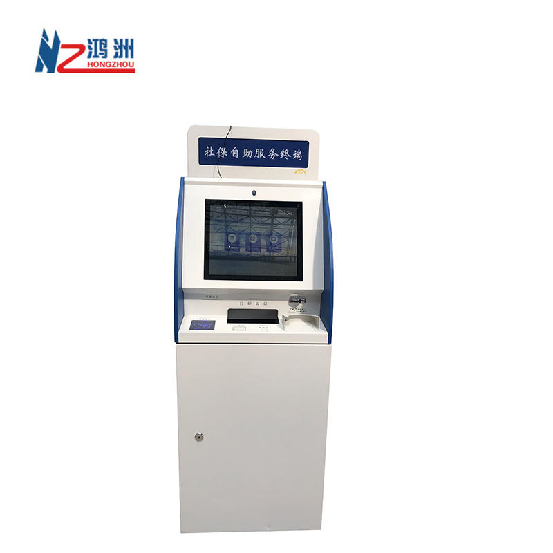 Payment Kiosk With Card Dispenser / Kiosk Machine With A4 Printer
