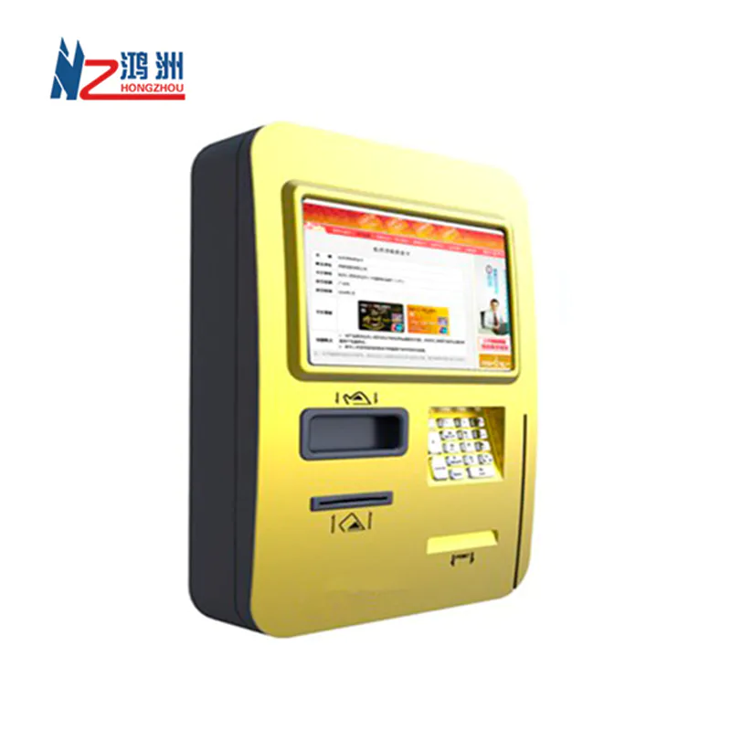 Wall Mounted Payment Kiosk With Printer and Card reader