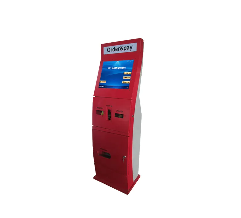 New design A4 laser printer bill payment kiosk with cinema and printer china manufacturer
