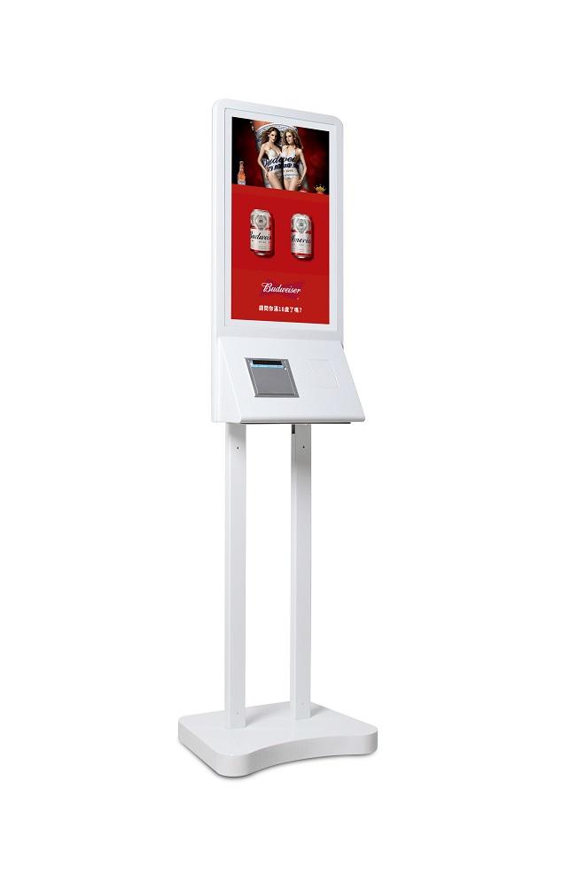 Innovative Self Service Payment Ordering Kiosk in Restaurant with Ticket Printer