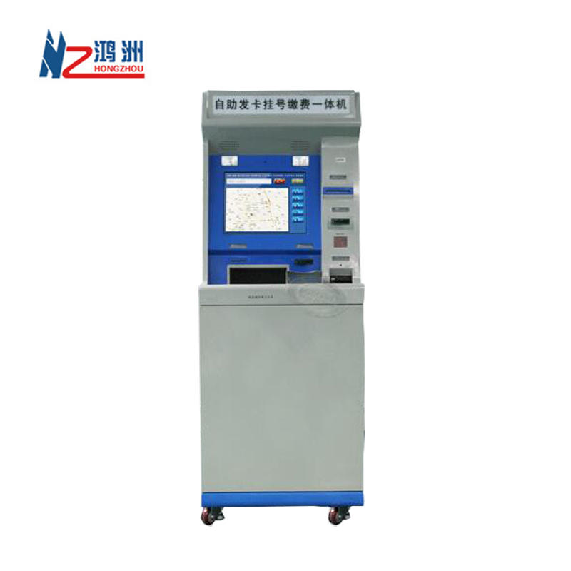 Capacitive touch screen self service payment kiosk