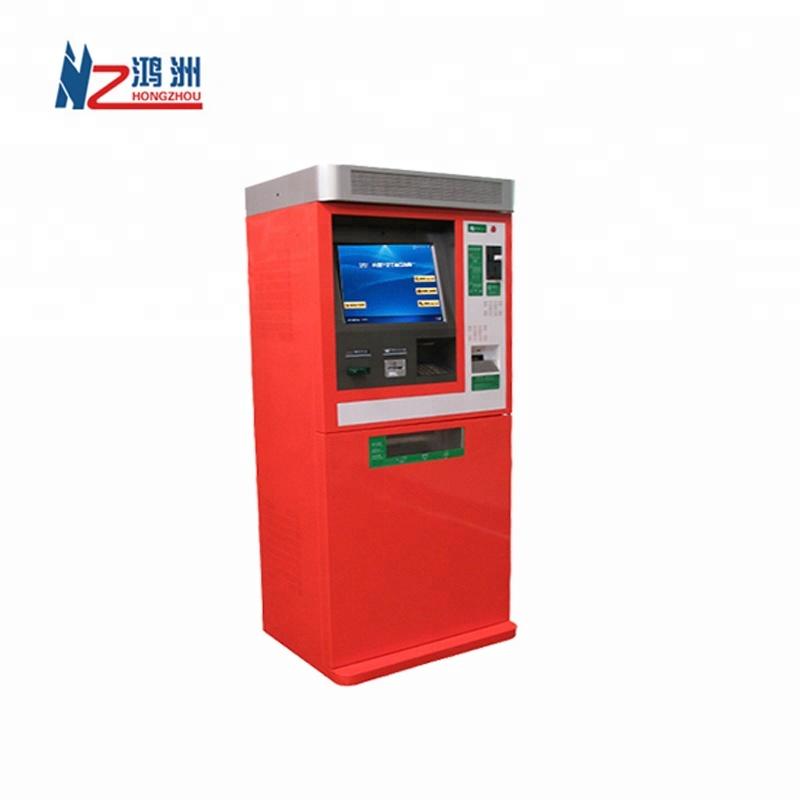 Self Service Deposit Withdraw Cash Bank Screen Kiosk China Manufacturer Wireless ATM Machines