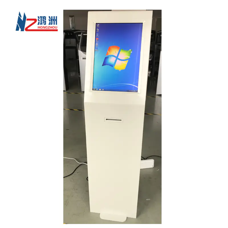 Cheap LCD Display touch screen self information kiosk with printer