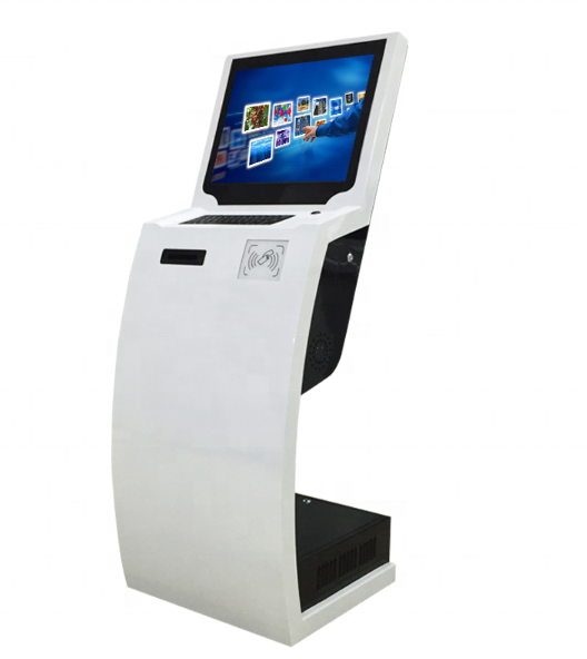 Interactive multi function police service kiosk on the identification card application