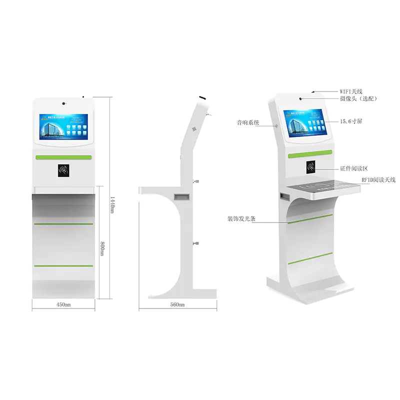 interactivefreely check ins check out self service library kiosk