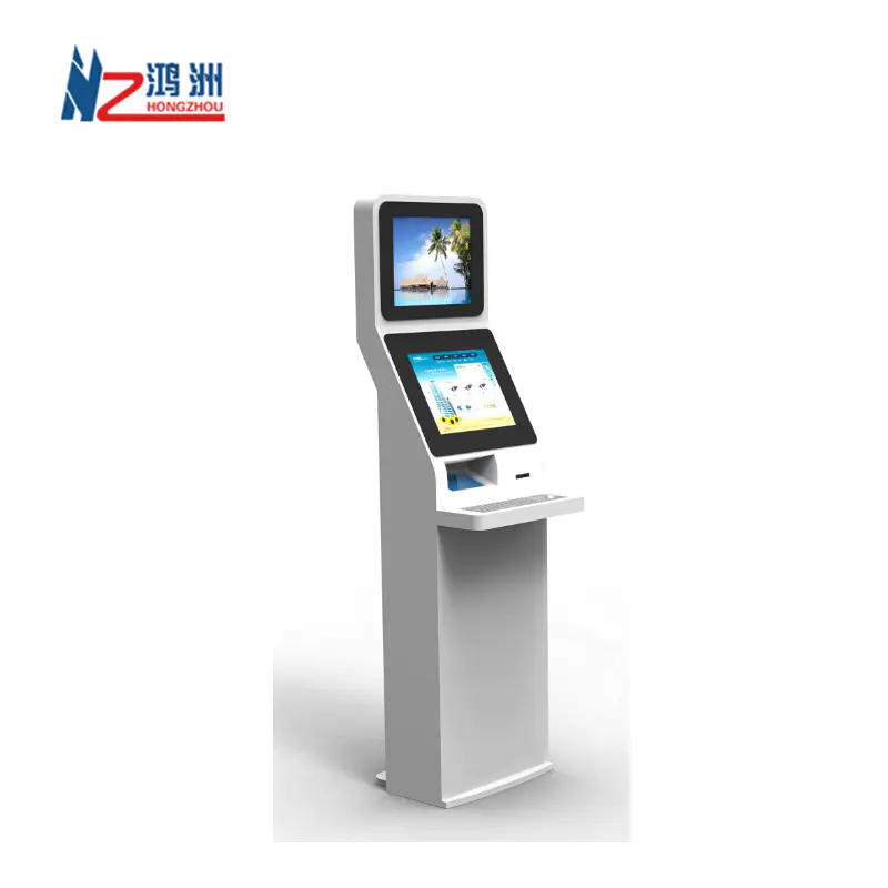 Beautiful design interactive payment terminal kiosk
