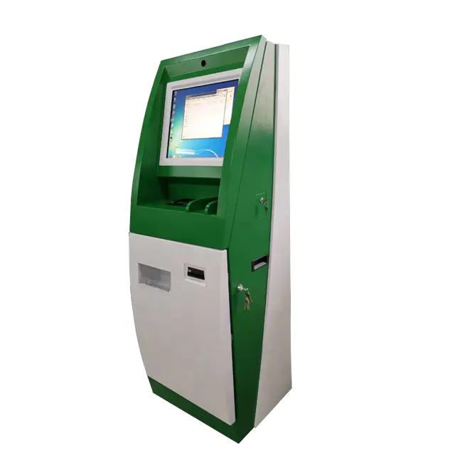 China Manufacturer Card Dispenser Machine Restaurant self order payment Airport Hotel Check In Kiosk