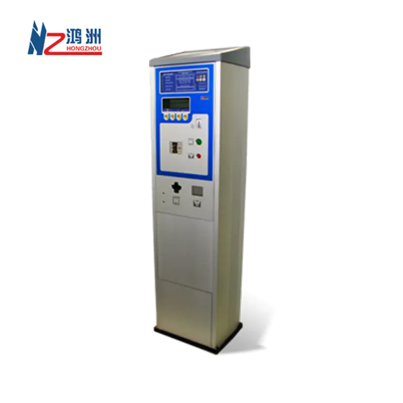 Touch Screen Self Service Parking Kiosk With Barcode Reader/Card Reader