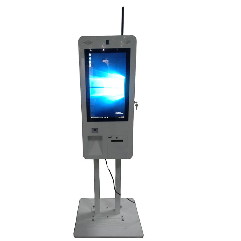 all-in-one standing custom-made touchscreen size digital signage restaurant kiosk