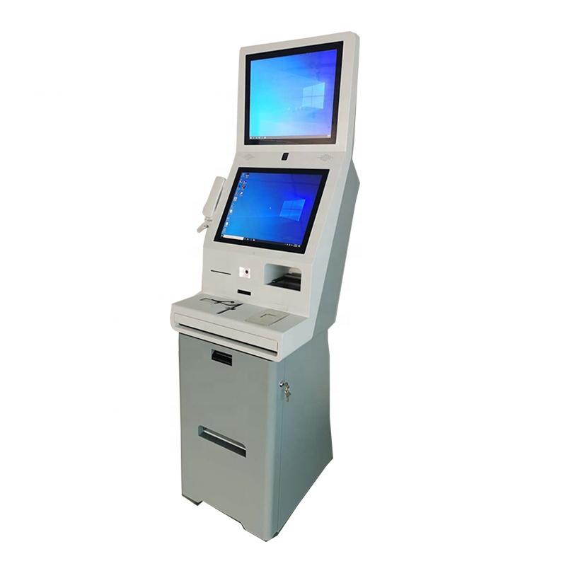 Self service check-out kiosk in hotel with printer function from Shenzhen supplier
