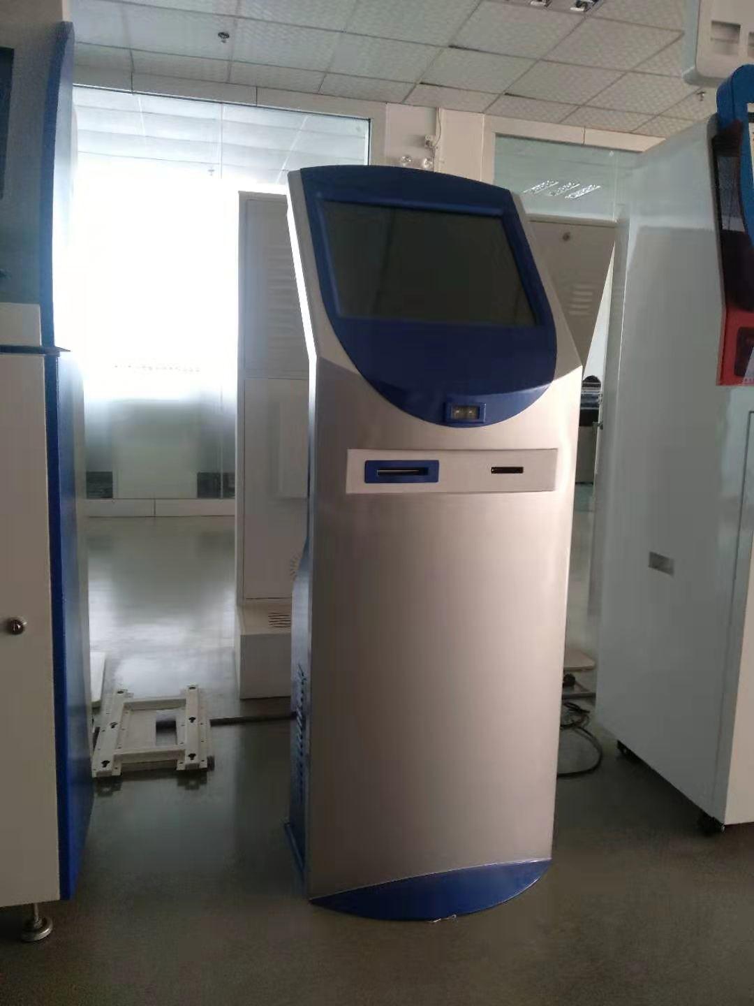 interactive 80mm receipt printing kiosk with customisable touch screen size