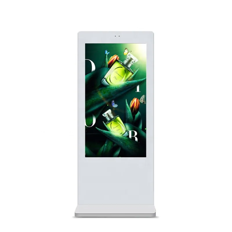Android advertising display screen IP65 weatherproof 55 inch outdoor digital signage totem wifi