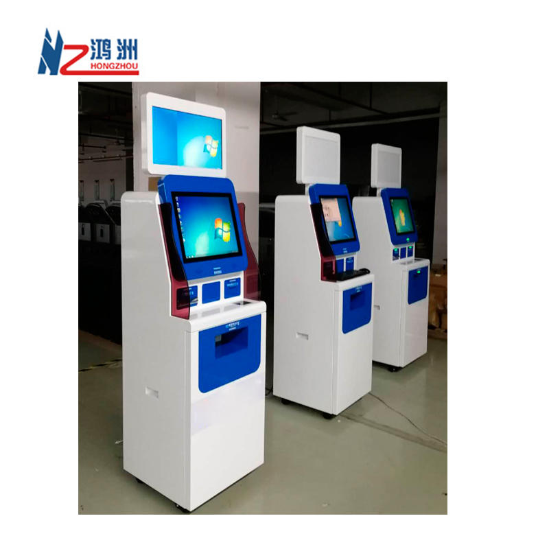 19 Inch Healthcare Bill Payment Kiosk with Medical report printer and card reader