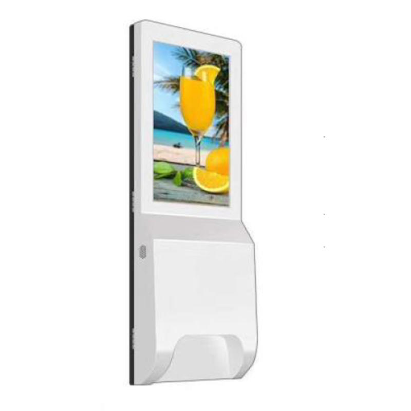 Outdoor vertical type advertisement digital signage kiosk with LCD display