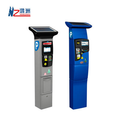 High Quality 19" Smart Car Parking Payment Kiosk With Barcode Reader