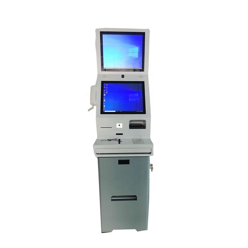 Self service check-out kiosk in hotel with printer function from Shenzhen supplier